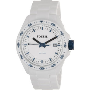 Watch strap (Strap + Case combination) Fossil AM4502 Silicone White 22mm